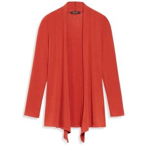 41 Hawthorne burnt orange sweater cardigan (size small)